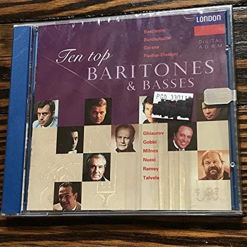 Product Image: Ten Top Baritones & Basses