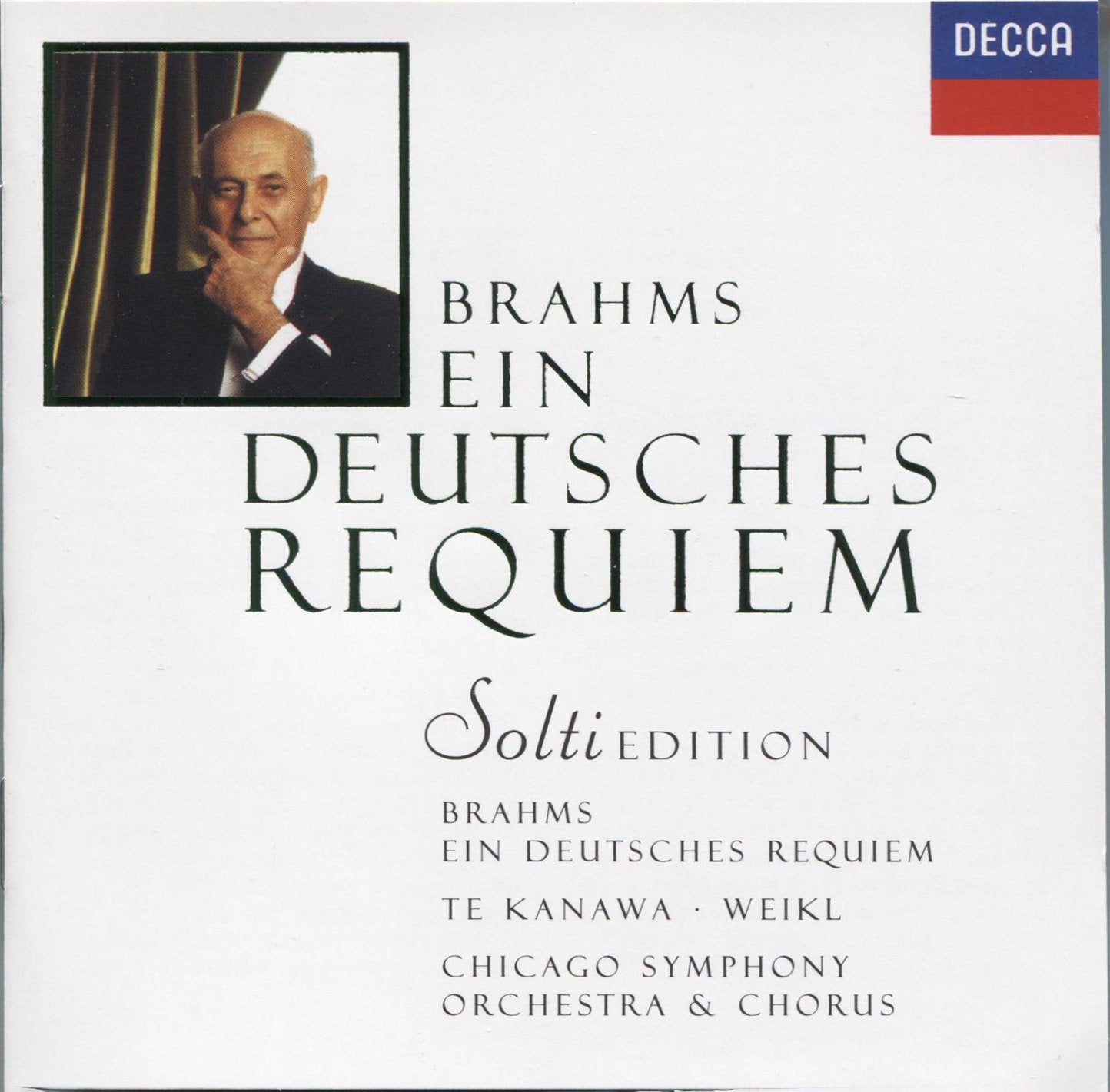 Solti-Edition Vol. 8: Ein deutsches Requiem Classical