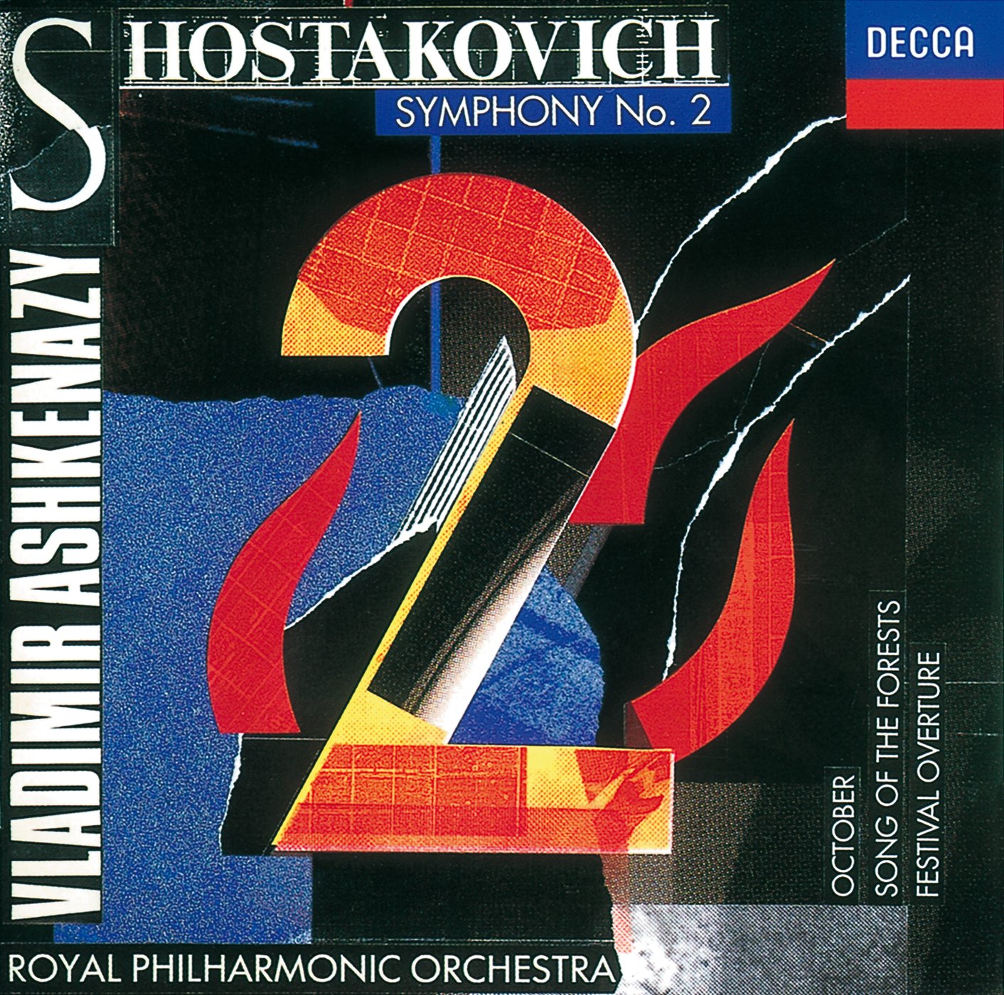 Symphony No 2. / Song of the Forests / October / Festival Overture Classical