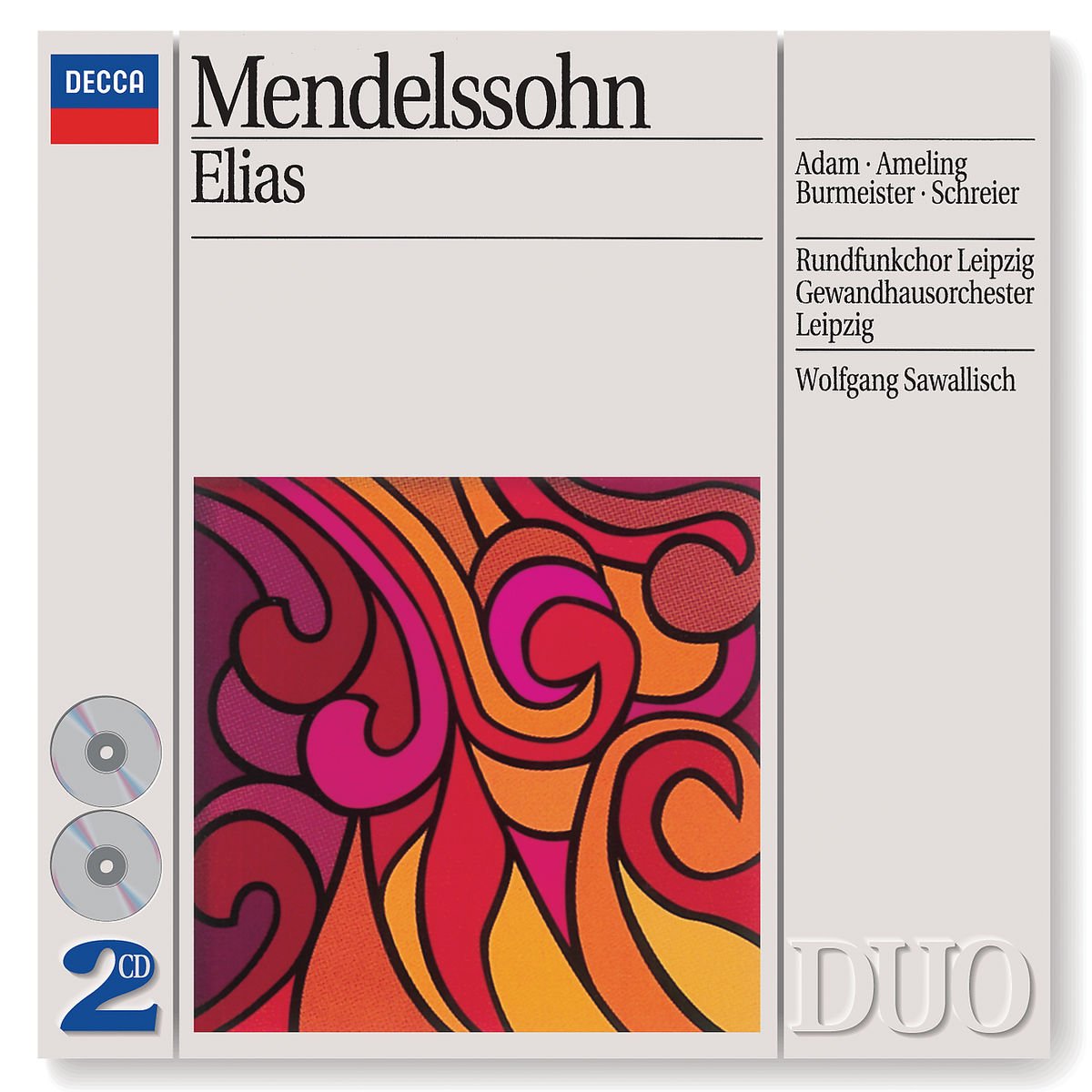 Elias. Oratorium nach Worten des Alten Testaments. 2 Klassik-CDs Classical