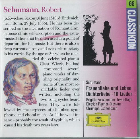 Robert Schumann - Frauenliebe und Leben / Dichterliebe / 10 Lieder Classical