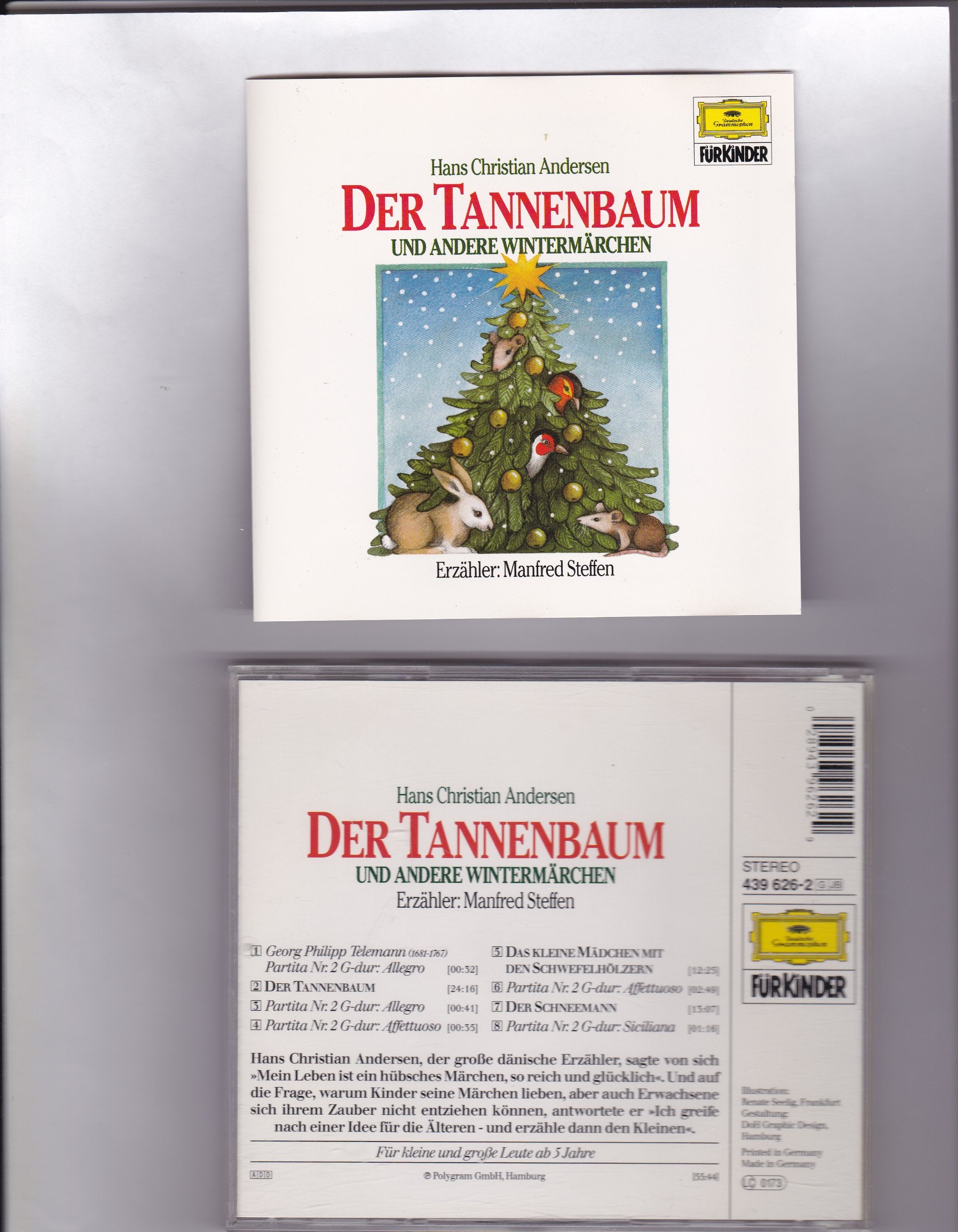 Der Tannenbaum und andere Weihnachtsgeschichten (Deutsche Grammophon Für Kinder) Fairy Tales & Legends