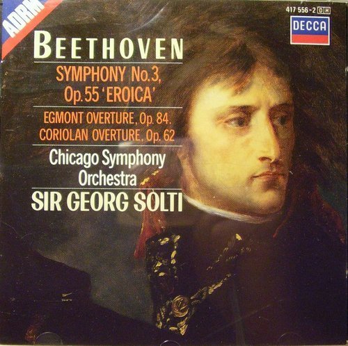 Beethoven: Sinf.3 / Egmont Ouvertüre Op. 84 / Coriolan Ouvertüre Op.62 Classical