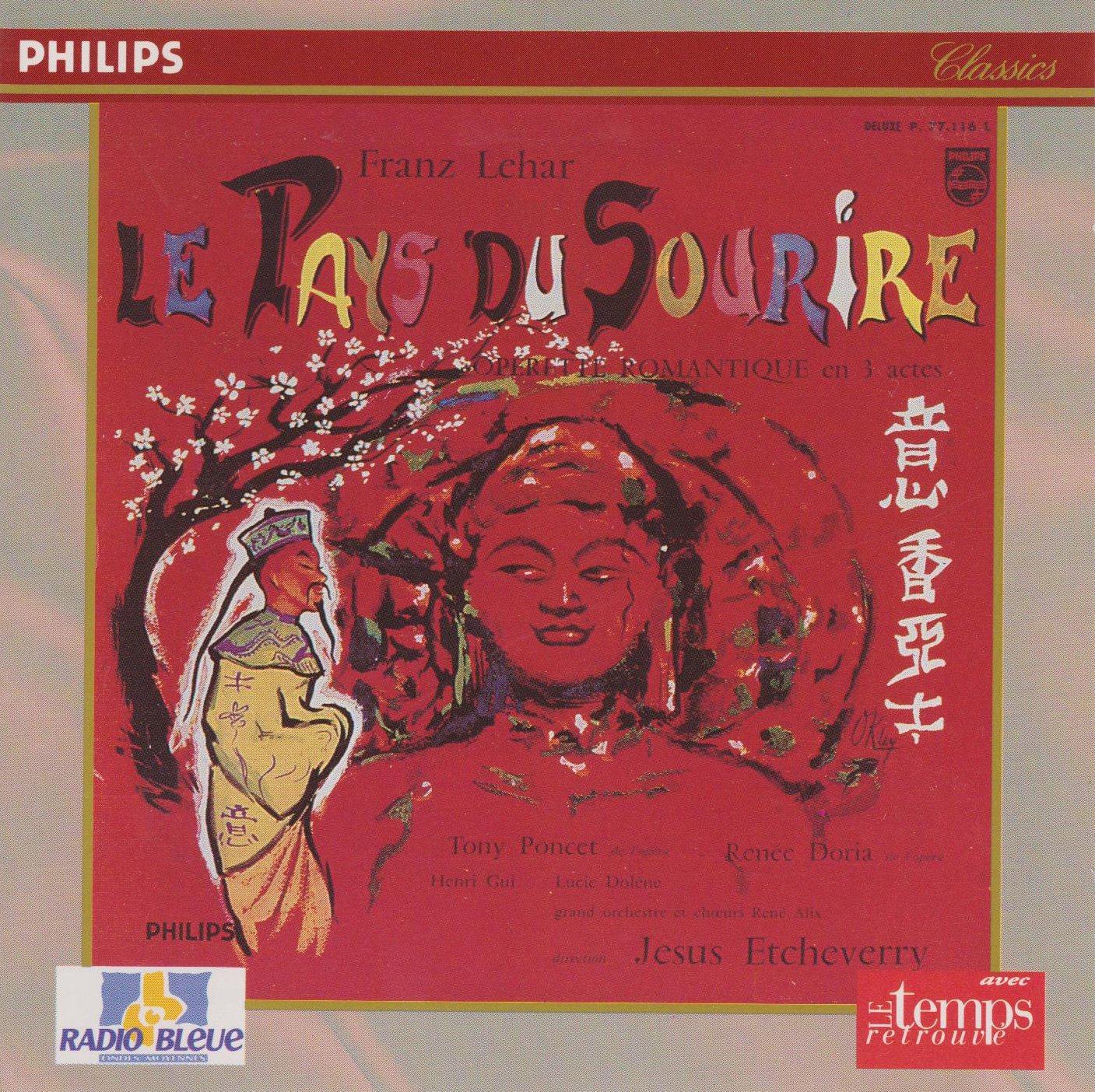Lehar: Le Pays du sourire (Extraits) cd