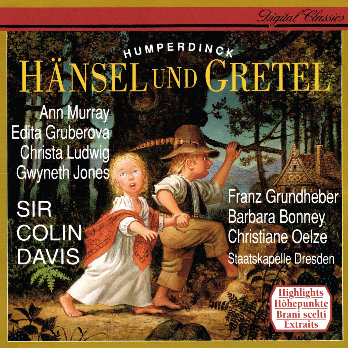 Humperdinck: Hänsel und Gretel (Highlights) (Aufnahme Dresden 1992) Music for Children