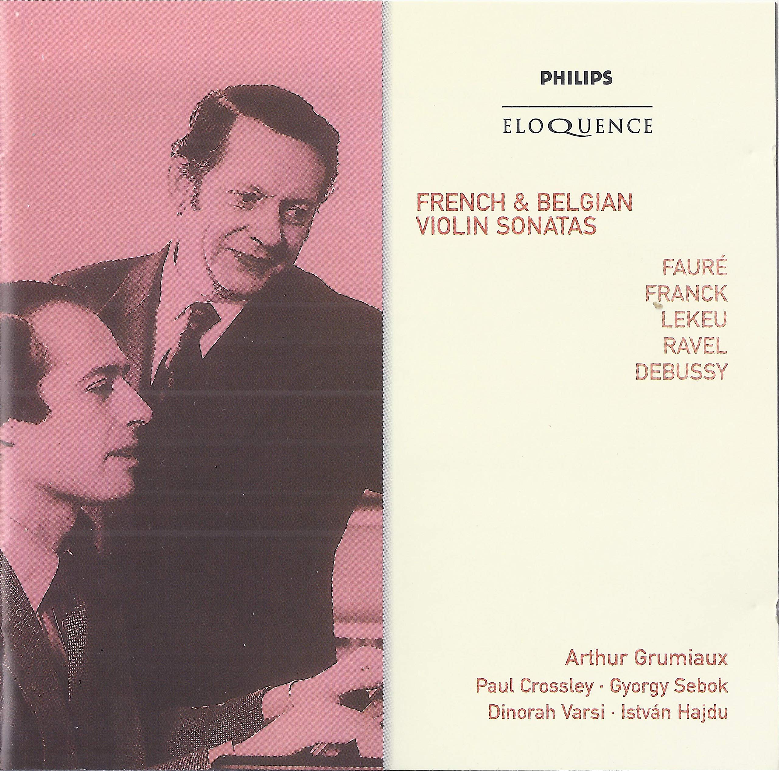 French & Belgian Violin S cd