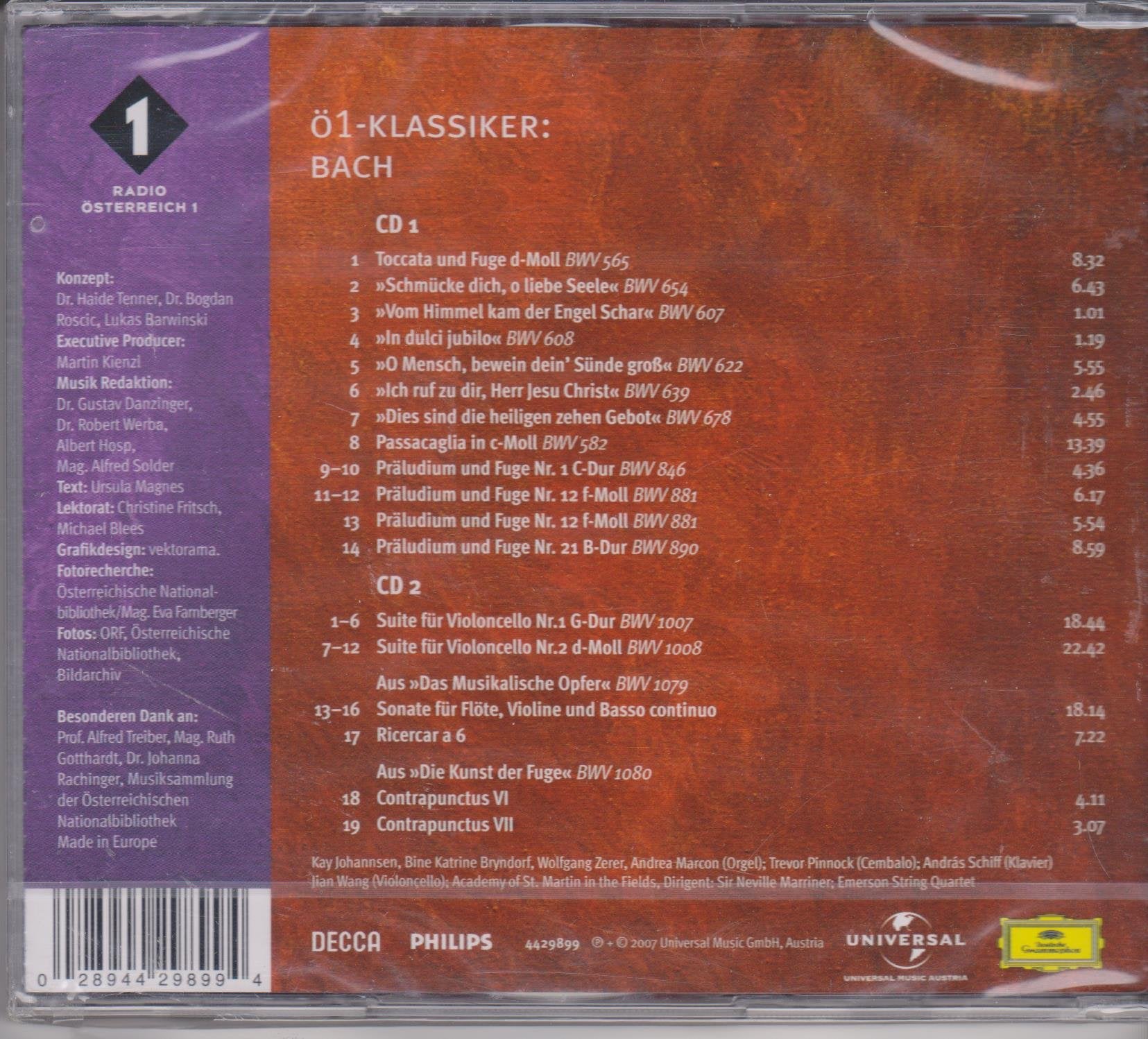 Oe1 46:Bach Instrumental Other music genres