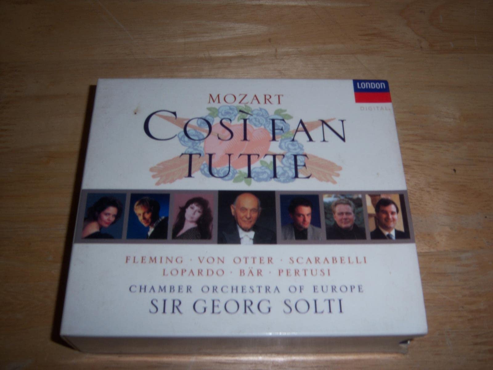 Cosi fan tutte (Gesamtaufnahme). 3 Klassik-CDs Classical