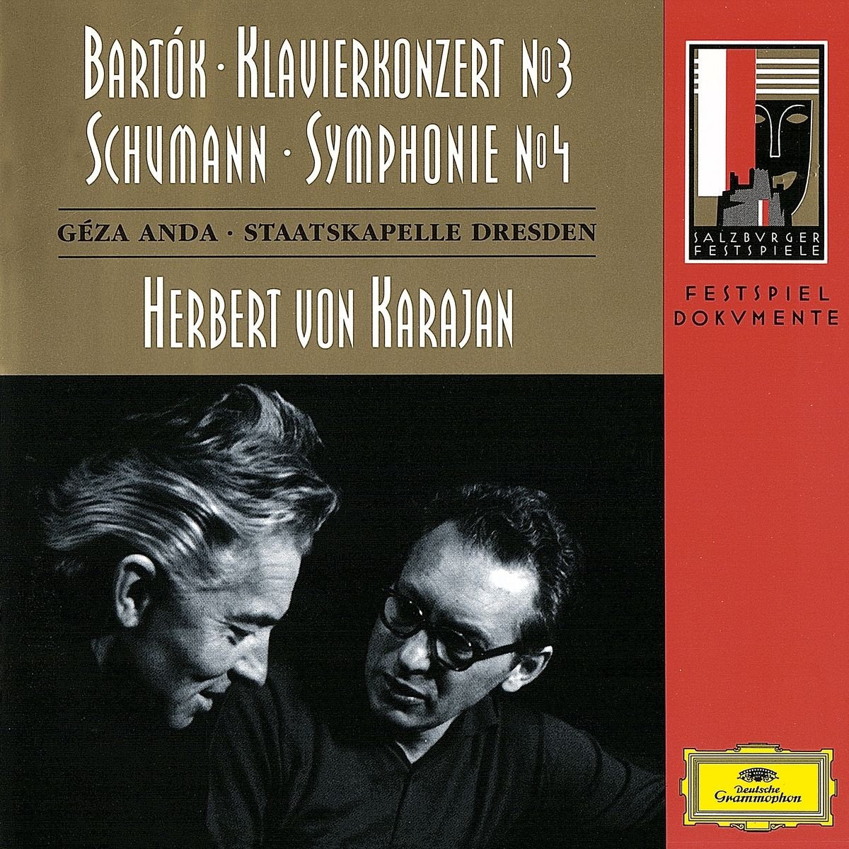 Bartok:Piano Concerto No.3; Schumann: Symphonie n°4 Live cd