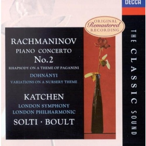 Concerto Piano 2/Rhapsody Paganini cd