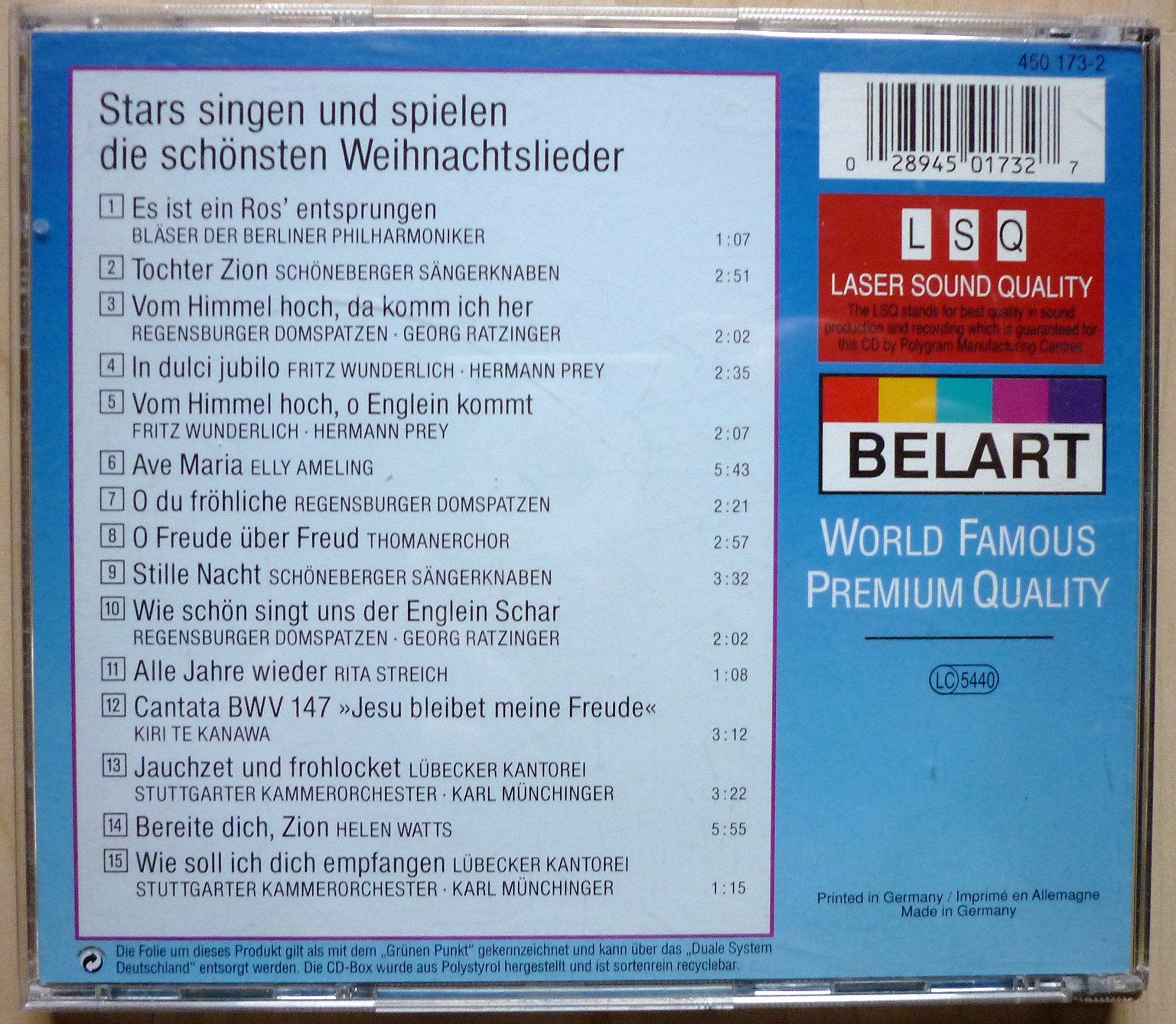 Stars Singen und Spielen die Schönsten Weihnachtslieder Other music genres