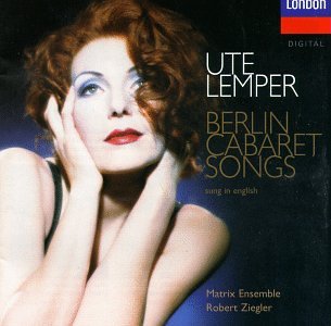 Berlin Cabaret Songs - sung in English Jazz