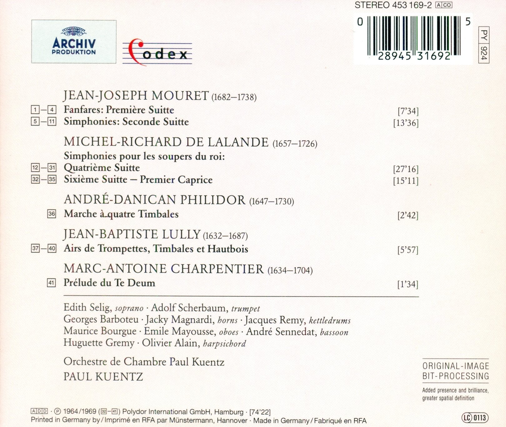 Symphonies pour le Souper/+ Classical
