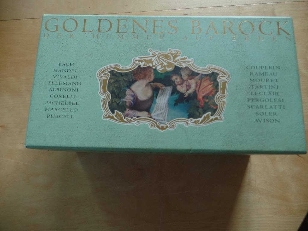 Goldenes Barock-Schuber Classical