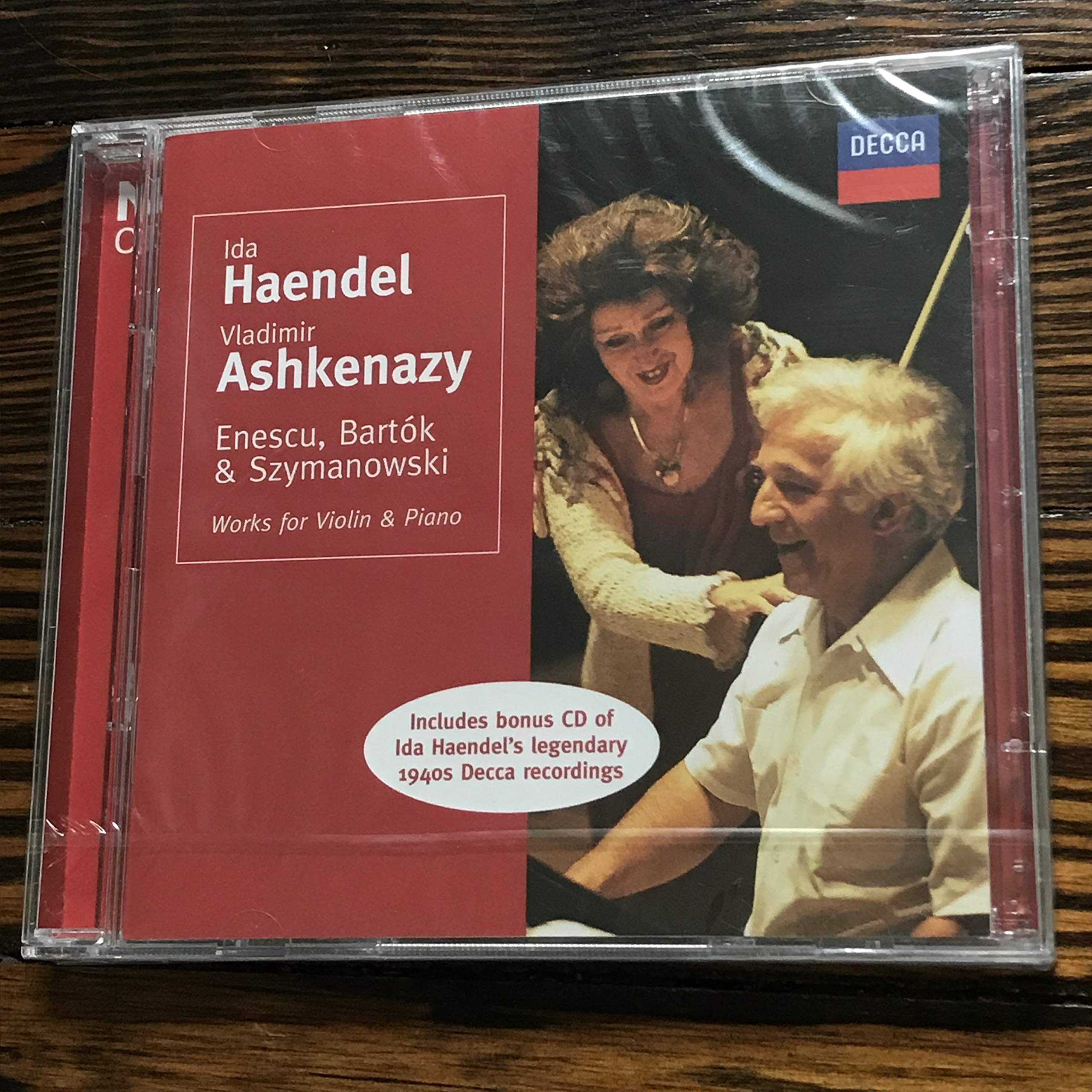 Werke für Violine und Klavier von Szymanowski, Enescu und Bartok / The Decca Years 1940-1947) Classical