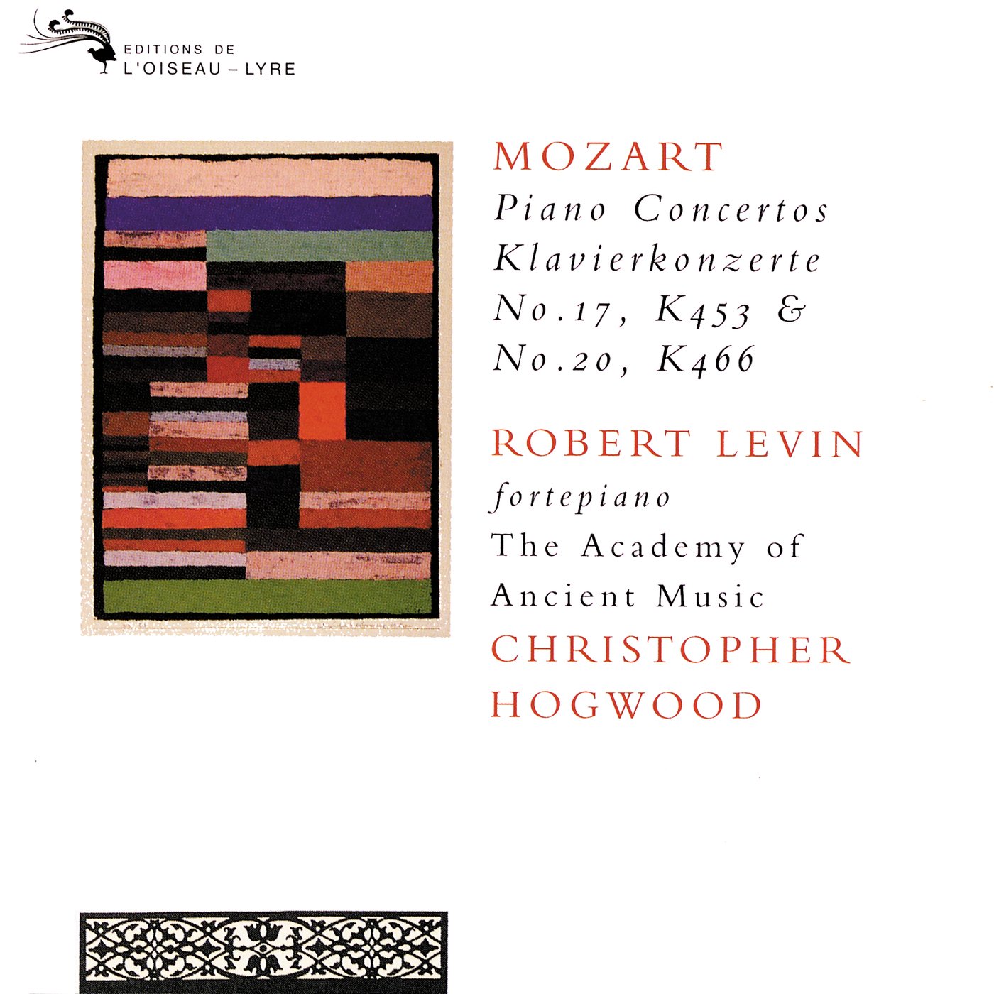 Mozart Klavierkonzert 17, 20 Levin Classical