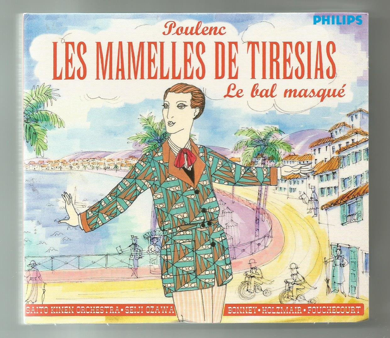 Francis Poulenc: Le mamelles de Tirésias (Opern-Gesamtaufnahme) ~ Le bal masqué (Kantate für Bariton) Classical