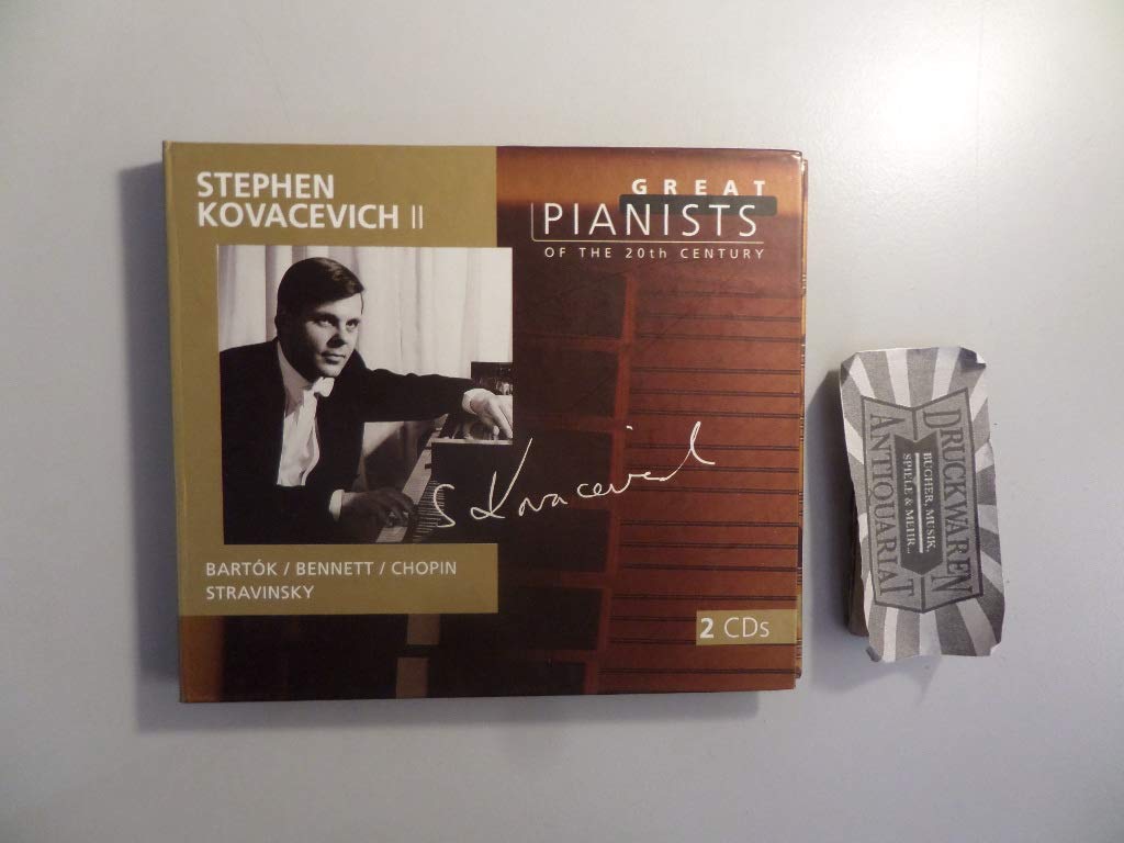 Die großen Pianisten des 20. Jahrhunderts - Stephen Kovacevich Classical