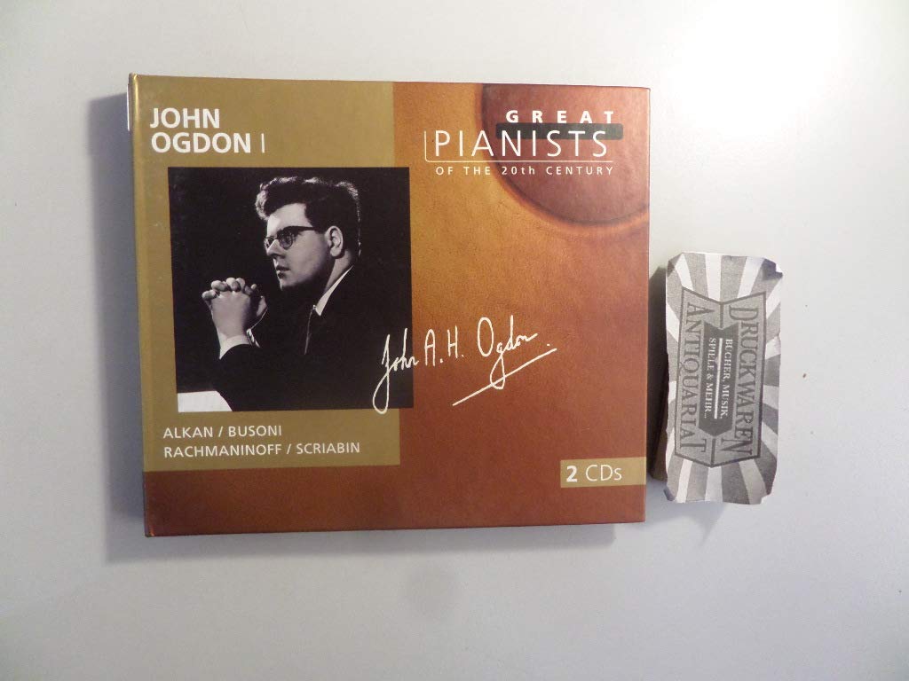 Die großen Pianisten des 20. Jahrhunderts - John Ogdon Classical