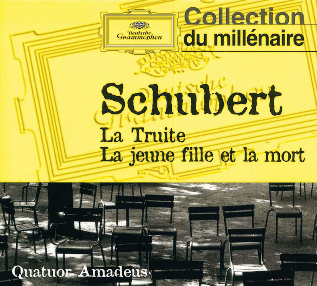 Schubert : La Truite, La Jeune Fille et la Mort cd