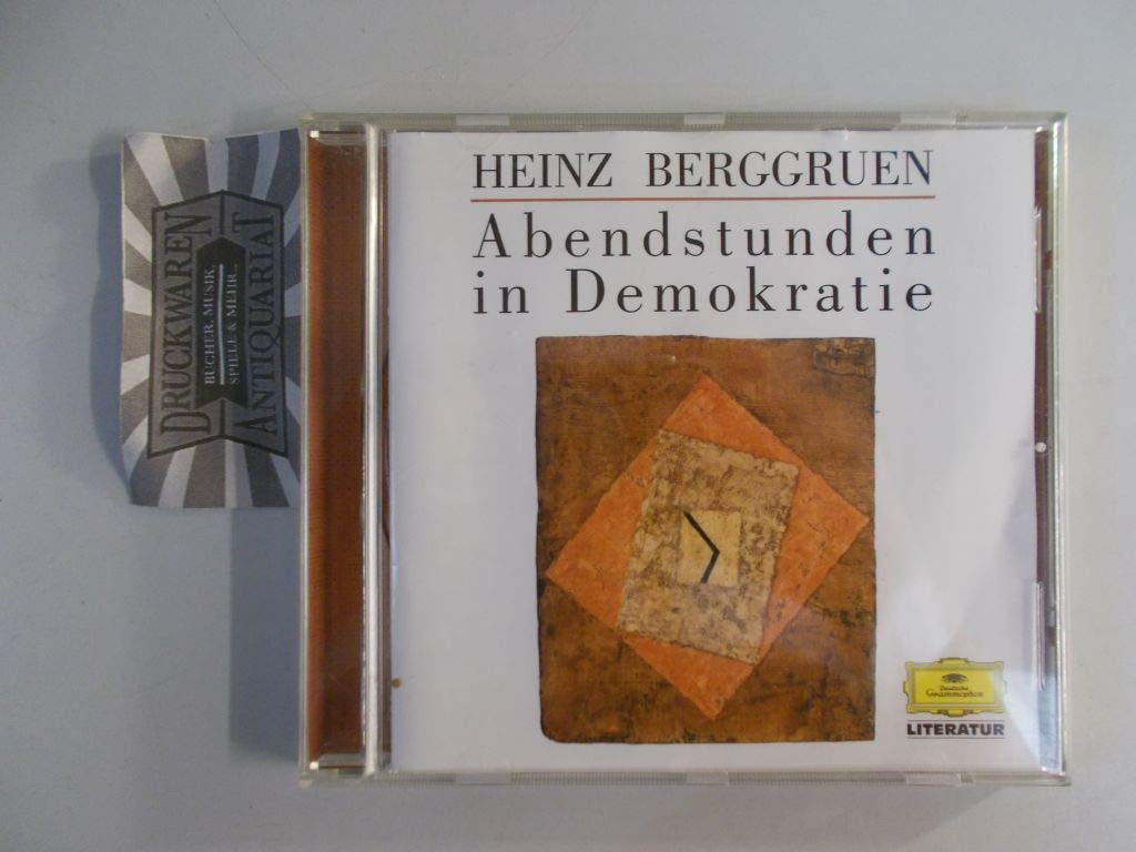 Literatur - Abendstunden in Demokratie (Heinz Berggruen) Classical