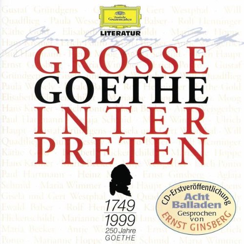 Grosse Goethe-Interpreten Pop