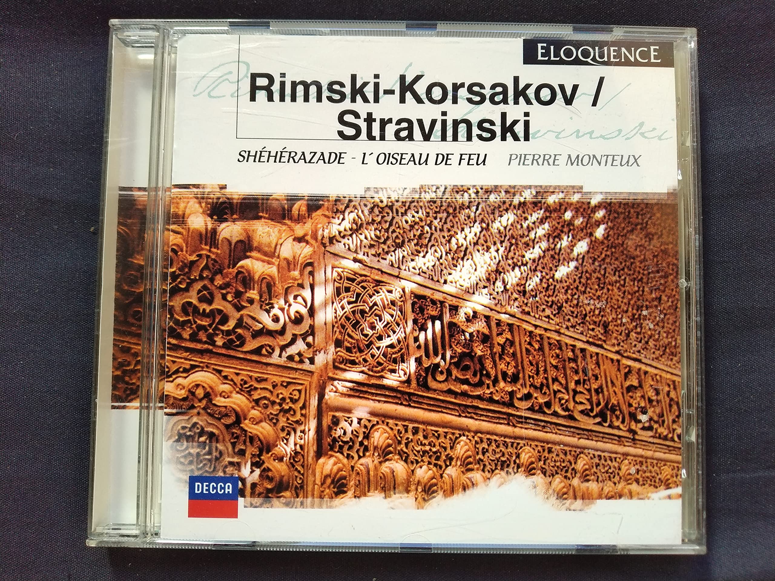 RIMSKY-KORSAKOV : Schéhérazade op. 35 / STRAVINSKY : L'Oiseau de feu (Suite) cd
