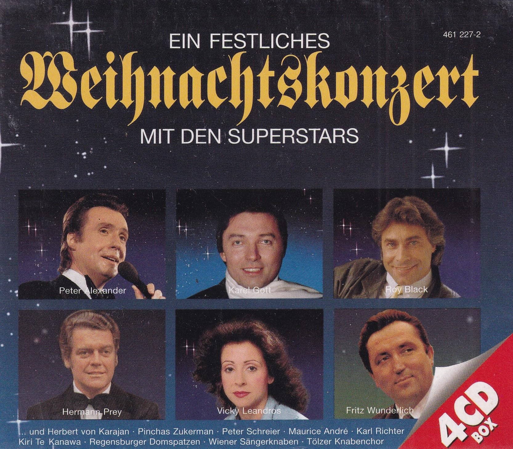 Peter Alexander, Karel Gott, Roy Black, Hermann Prey, Vicky Leandros.. Music