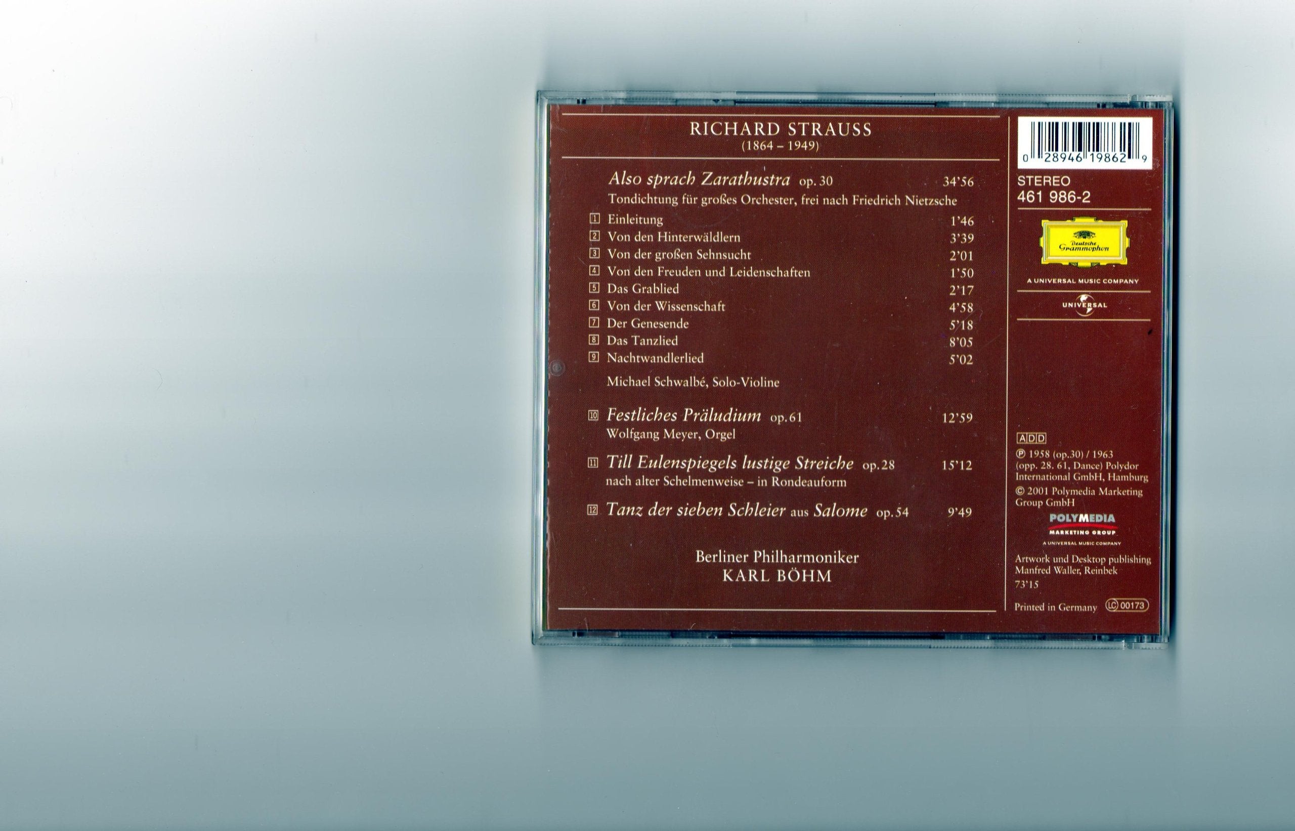 Karl Böhm, Ludwig van Beethoven Symphony Nr.6 & Franz Schubert Symphonie Nr. 5 Music