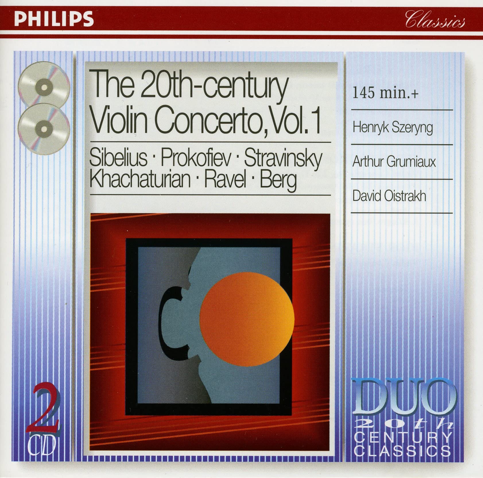 Duo - Violinkonzerte des 20. Jahrhunderts Vol. 1 Classical