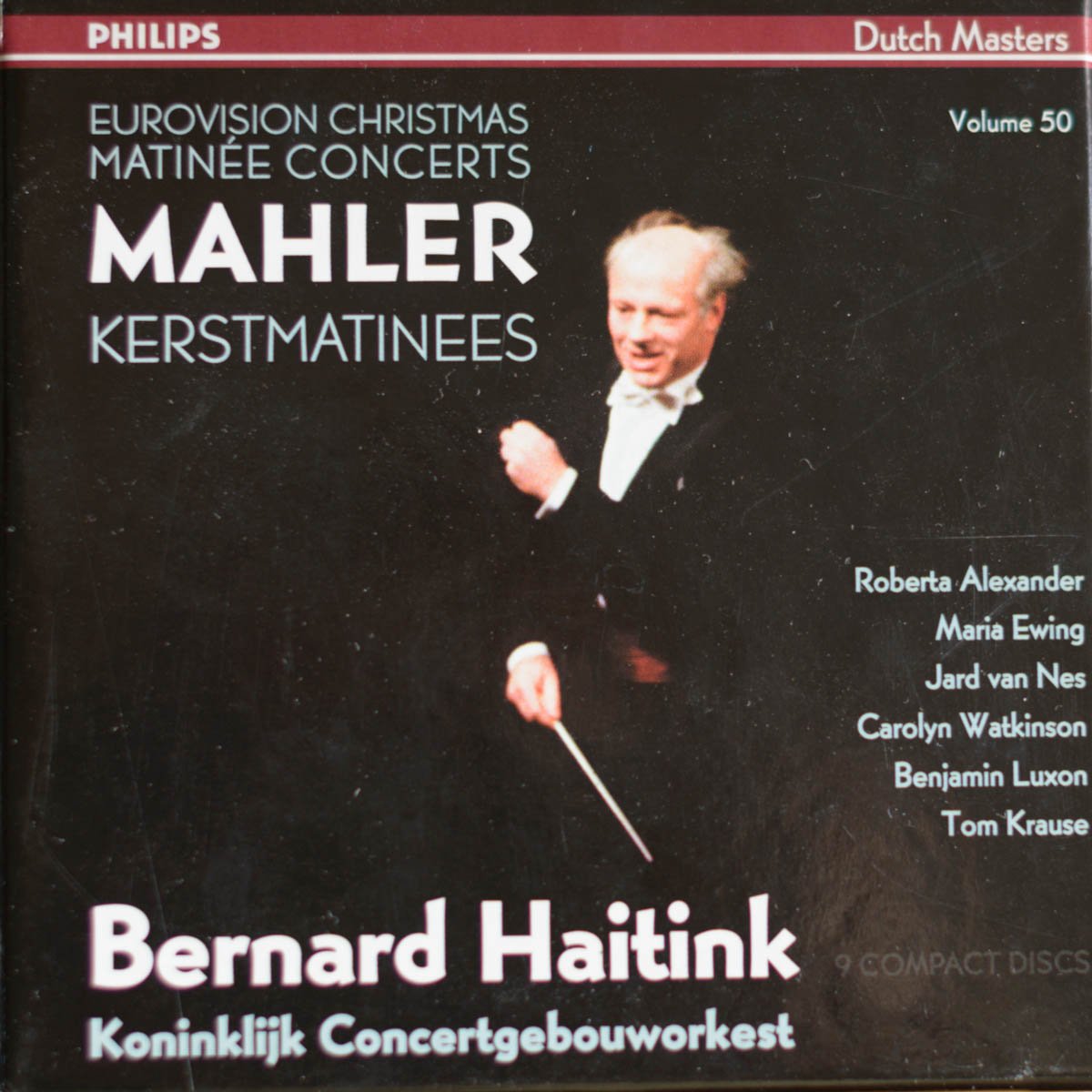Haitink Eurovisie Xmasmat : Mahler live cd