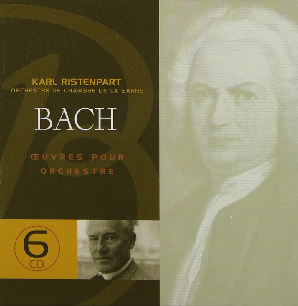 Bach : Oeuvres pour orchestre (Coffret 6CD) cd