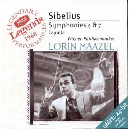 Decca Legends - 1968 (Sibelius: Sinfonie Nr. 4, 7, Tapiola) Classical