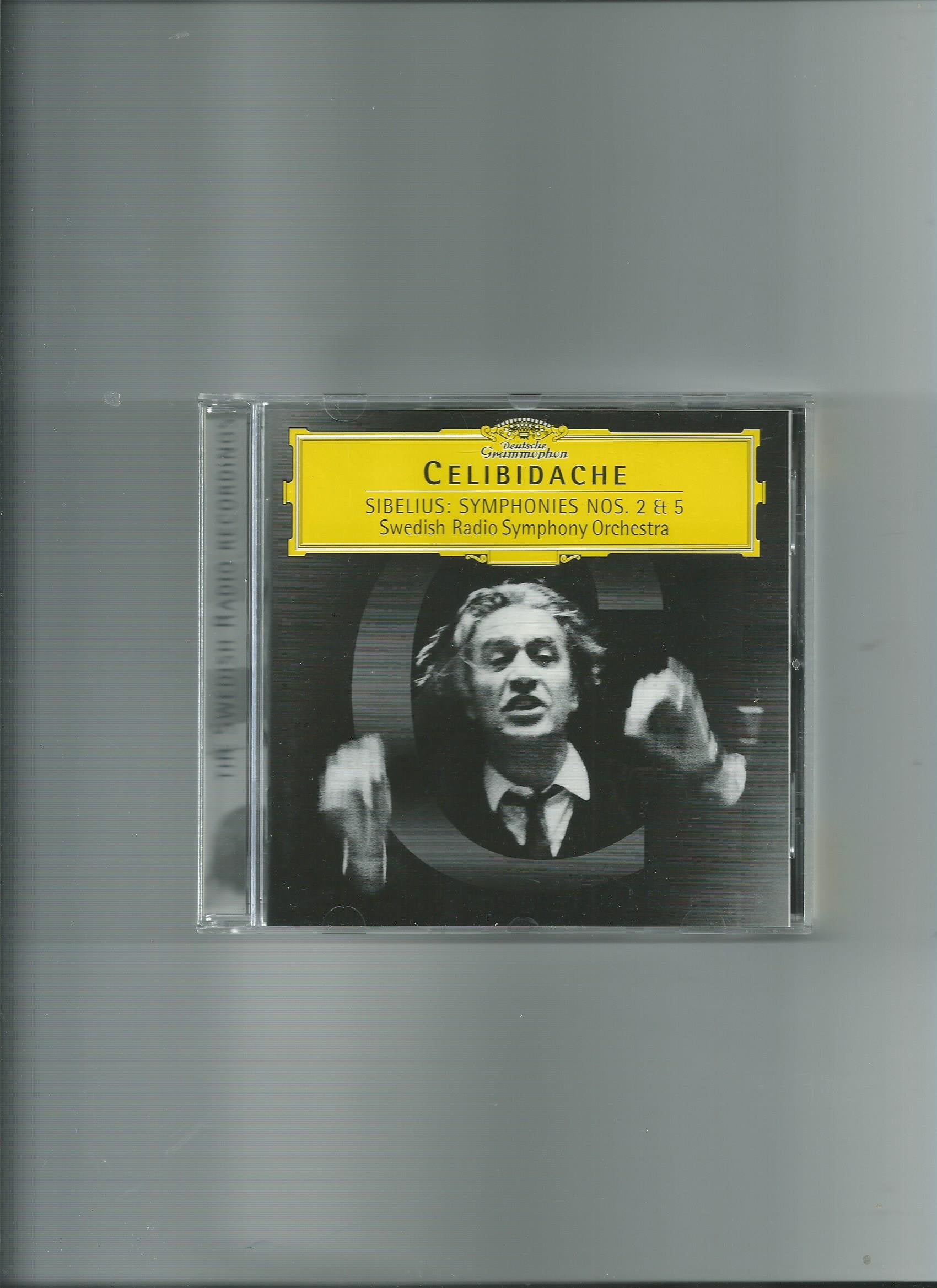 Celibidache Sibelius Symphonies 2 ET 5 Swedish Radio Symphony Music