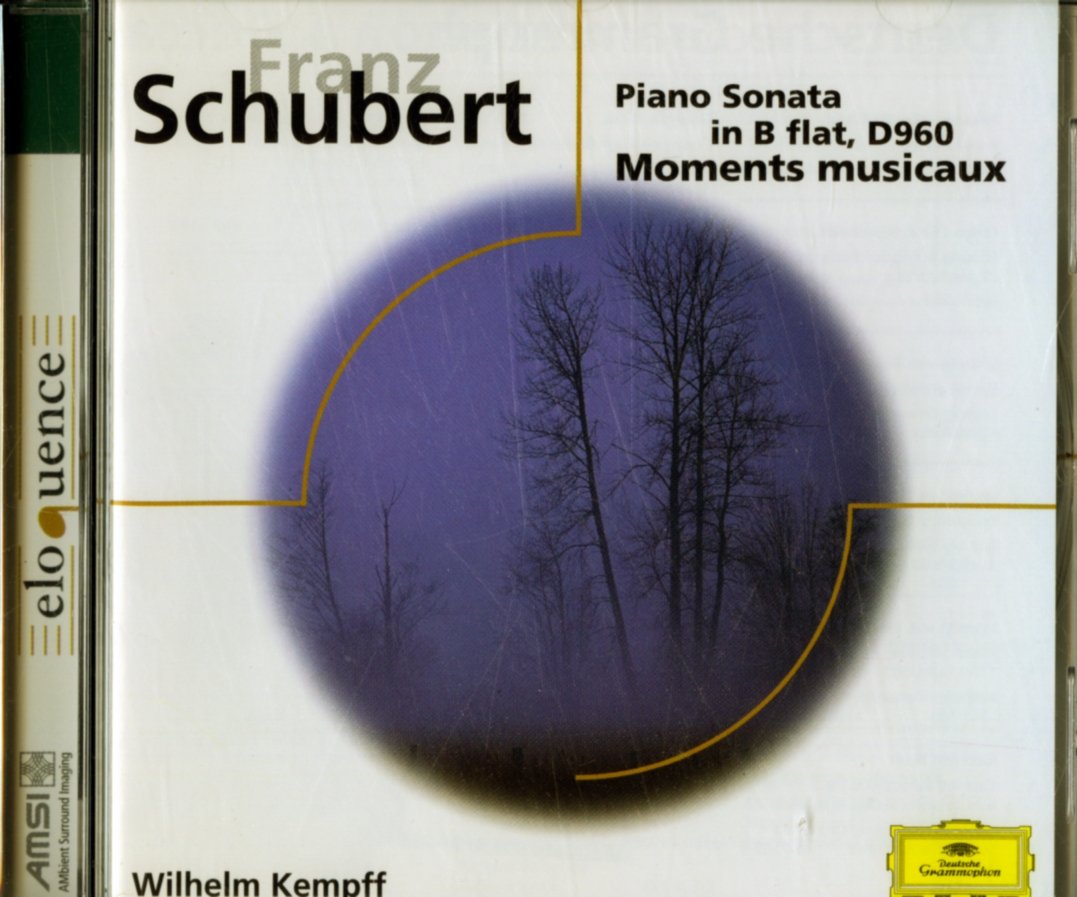 SchubertPiano Sonata in B Fla cd