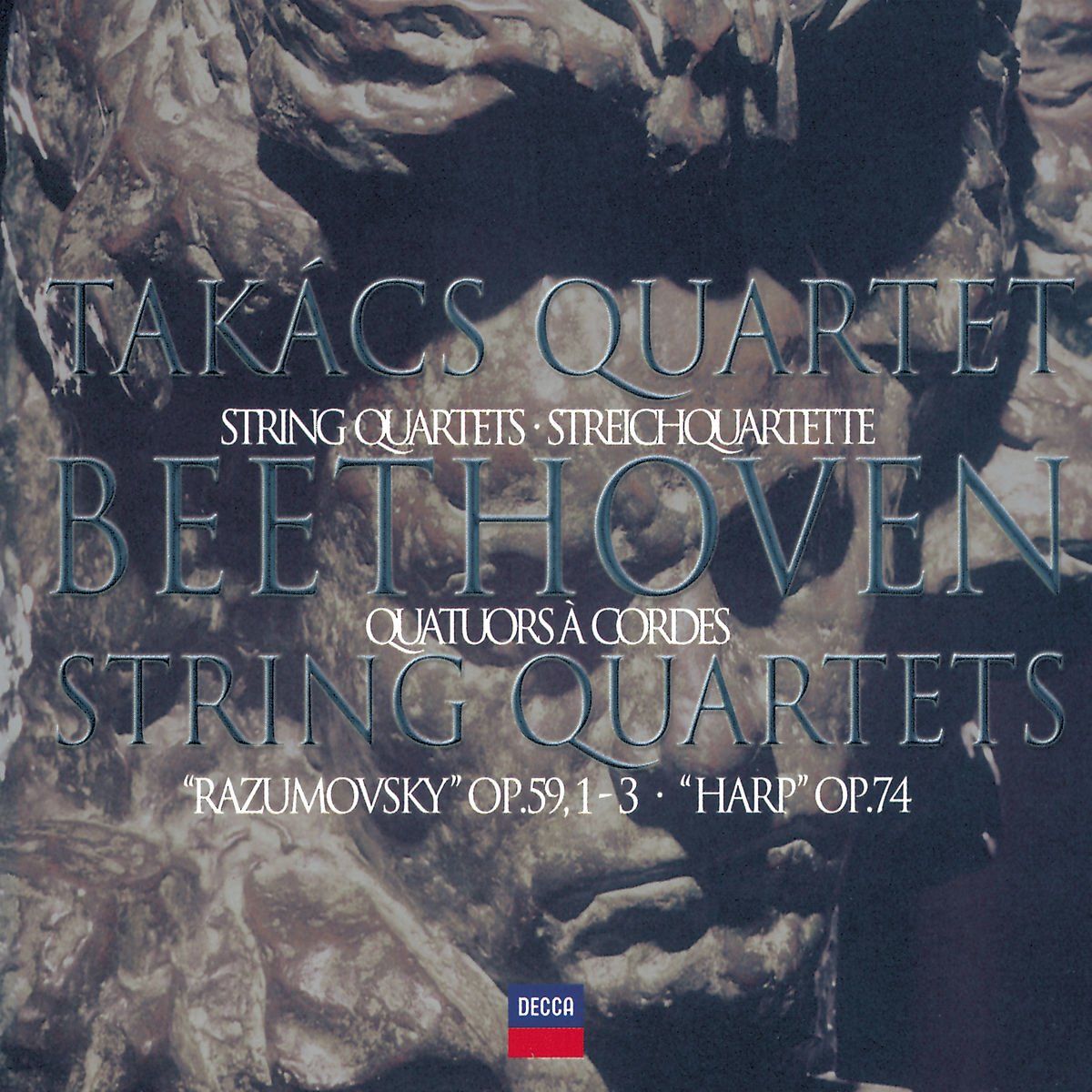 Beethoven - Quatuors à cordes op.59 "Razumovsky" et op.74 "Harpe" cd