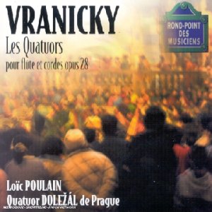 Vranicky - Les Quatuors pour flûte et cordes op.28 cd