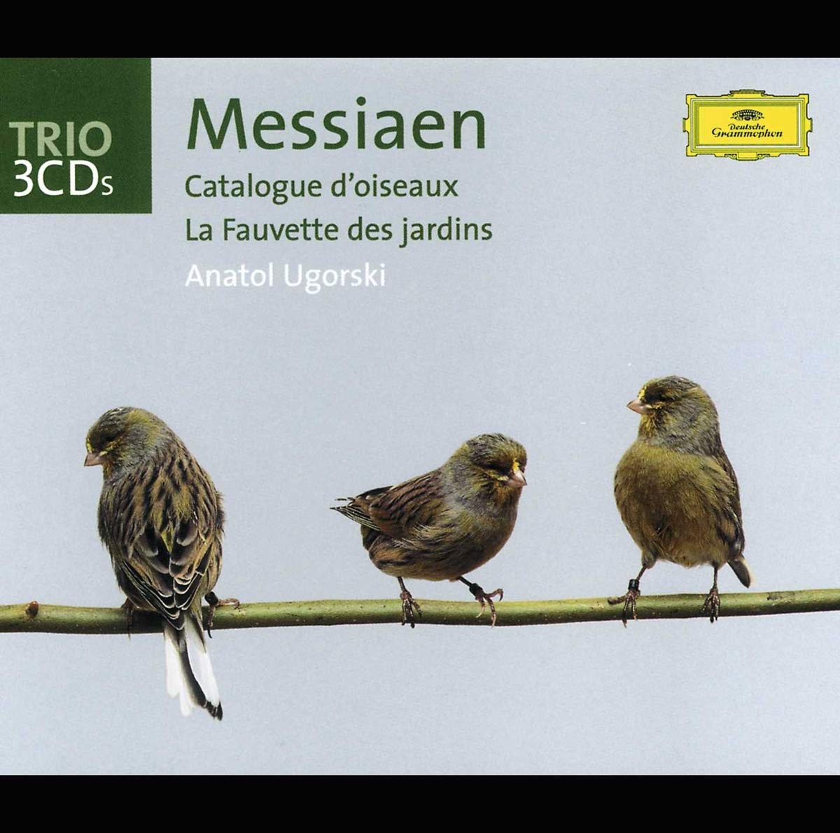 Catalogue d'oiseaux. La Fauvette des jardins. 3 Klassik-CDs Classical