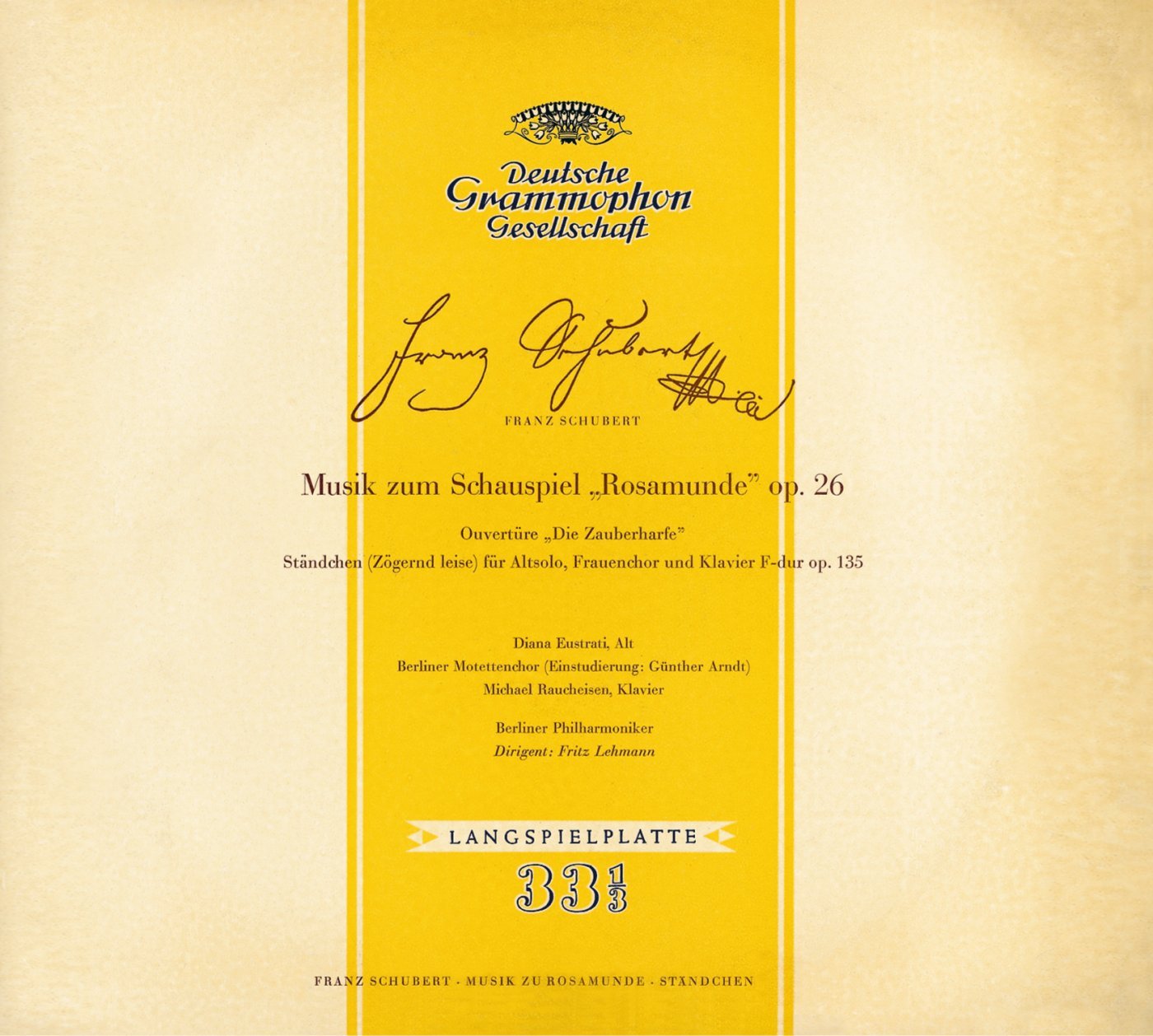 Rosamunde/Zauberharfe/Ständchen Classical