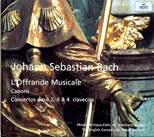 J.S. BACH L'Offrande Musicale CANONS - CONCERTOS pour 2,3 & 4 CLAVECINS 2CD cd