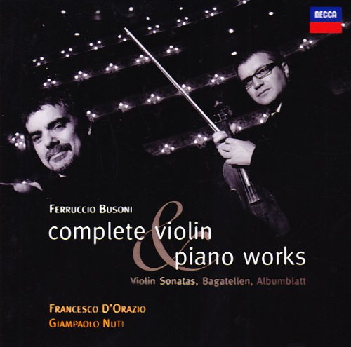Complete Violins & Piano Works (Integrale Per Violino E Pianoforte) Music
