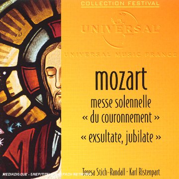 Mozart : Exsultate jubilate, Messe du Couronnement Vêpres solennelles Classical