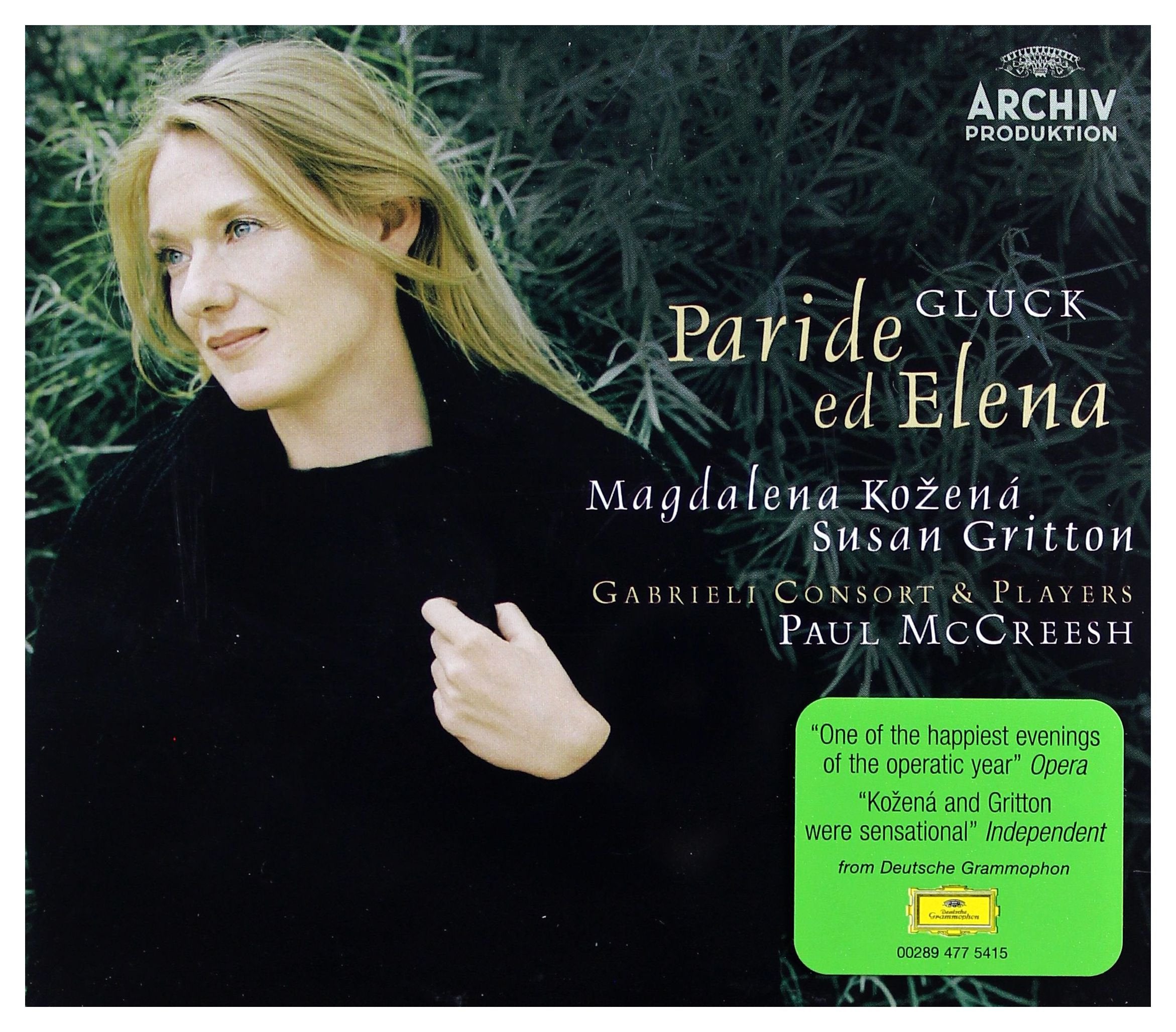 Paride ed Elena (Gesamtaufnahme). 2 Klassik-CDs Classical