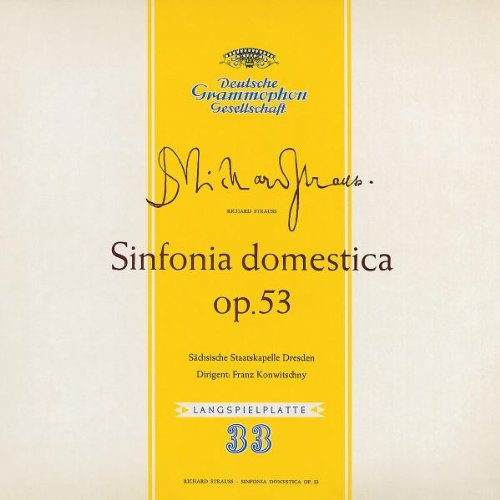 R. STRAUSS : Sinfonia domestica op. 53 ("Symphonie Domestique") / F. WITT : Symphonie "Jenaer" cd