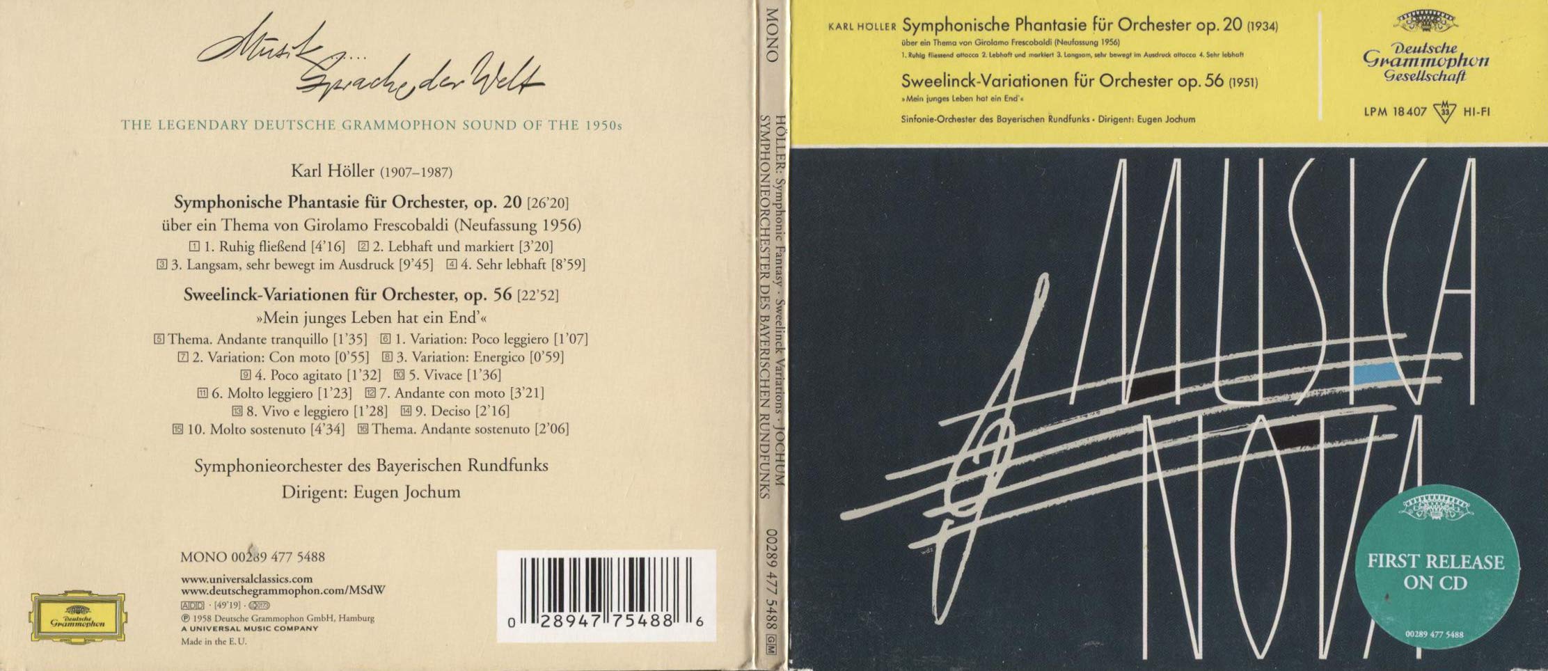 Symphonische Phantasie,Sweelinck-Variationen Classical