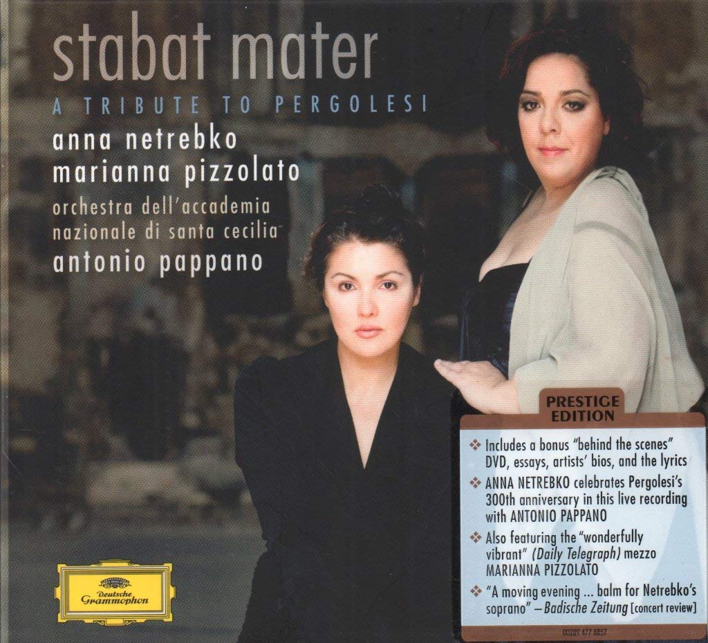 Stabat mater : A tribute to Pergolesi (CD+DVD) cd