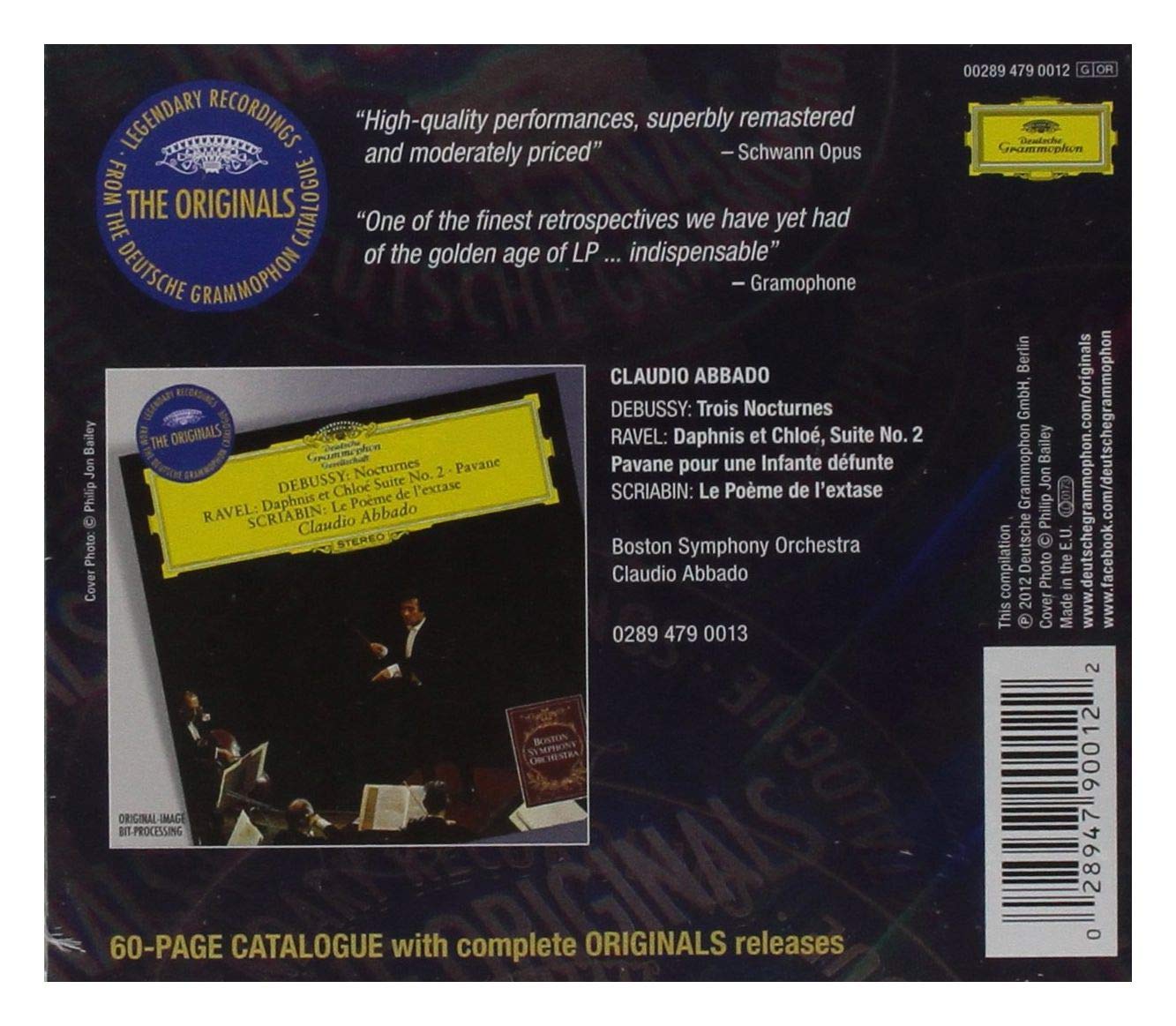 Nocturnes / Daphnis (Originals Compactotheque) Limited Edition Classical