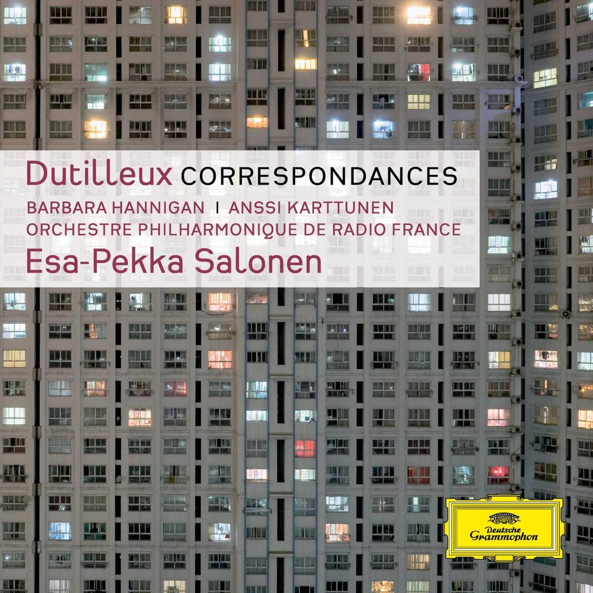 Dutilleux: Correspondances cd