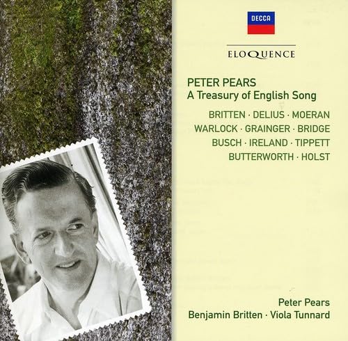 Peter Pears - A Treasury of English Song cd