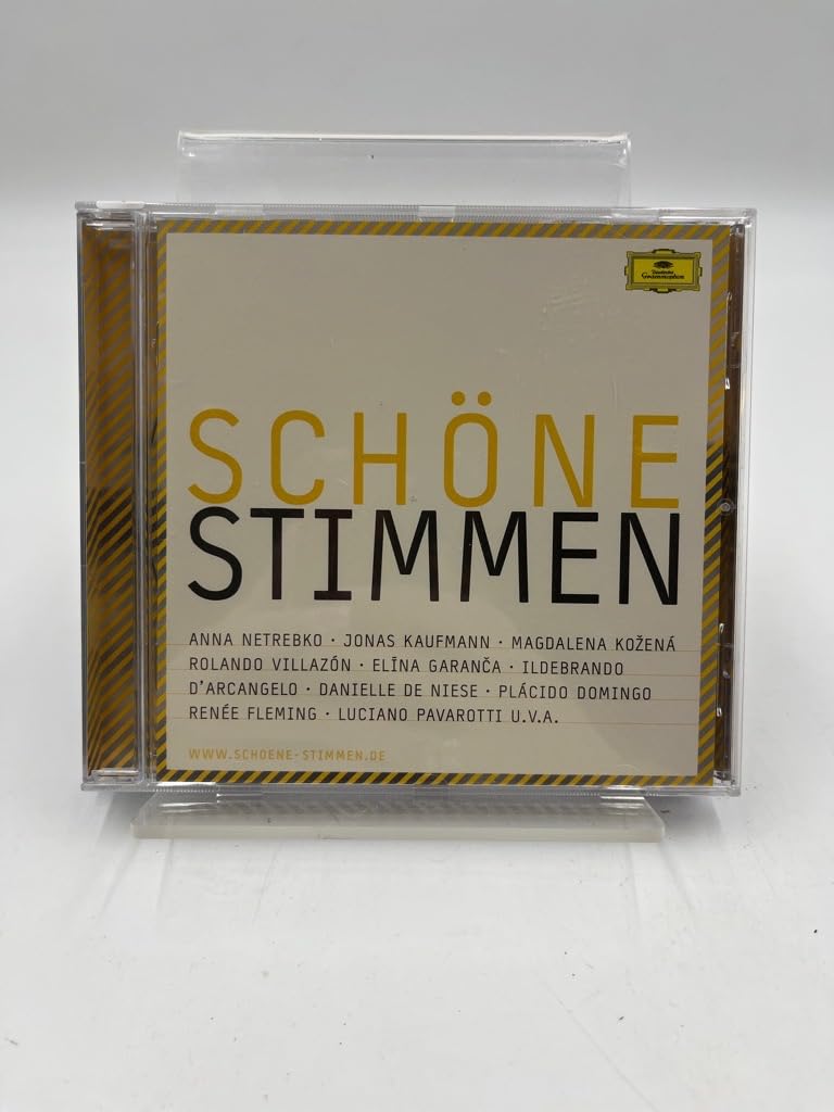 Schöne Stimmen, 1 Audio-CD: Es singen Anna Netrebko, Elina Garanca, Jonas Kaufmann u. a. Books
